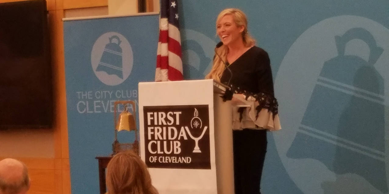 Brooke Taylor shares her faith journey with First Friday Club of Cleveland