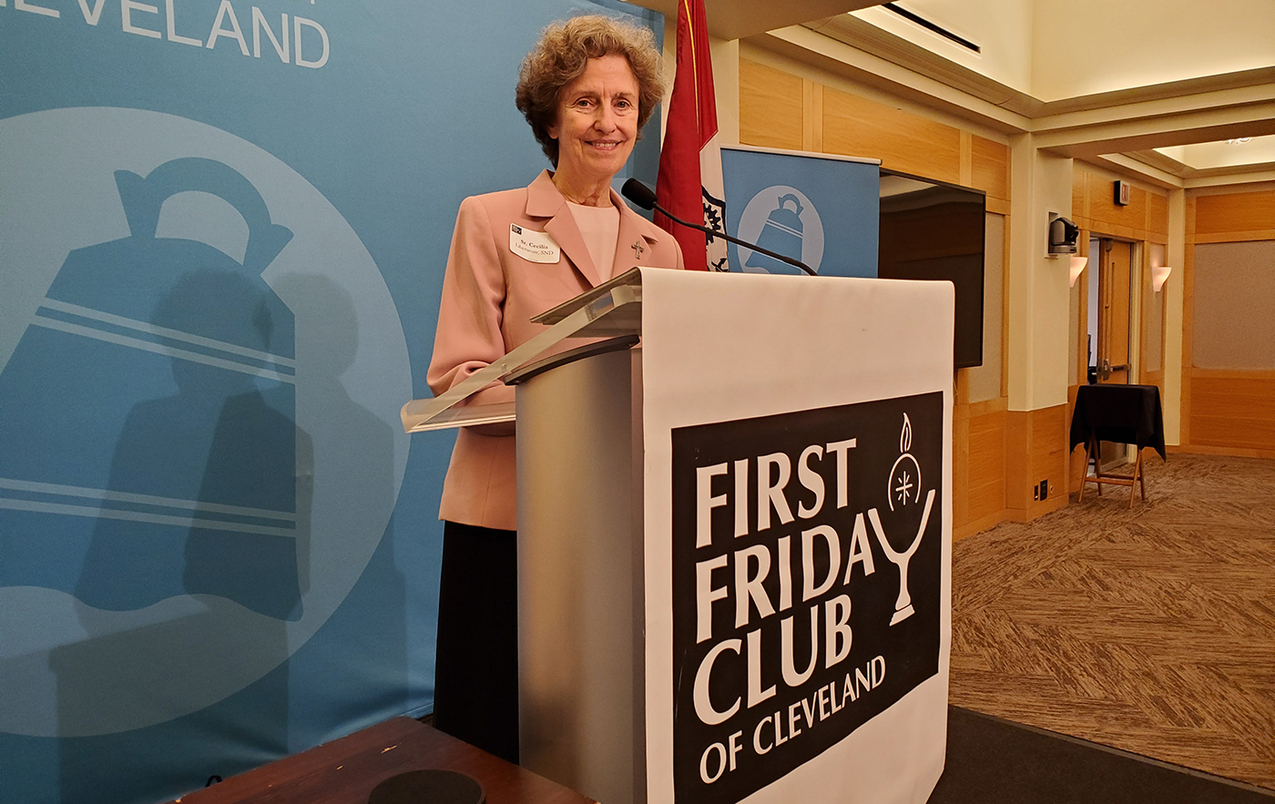 First Friday Club of Cleveland hears about the tragedy and hope of human trafficking