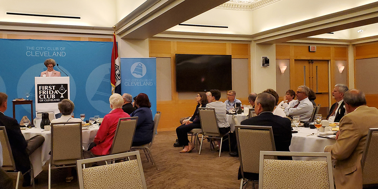 First Friday Club of Cleveland hears about the tragedy and hope of human trafficking