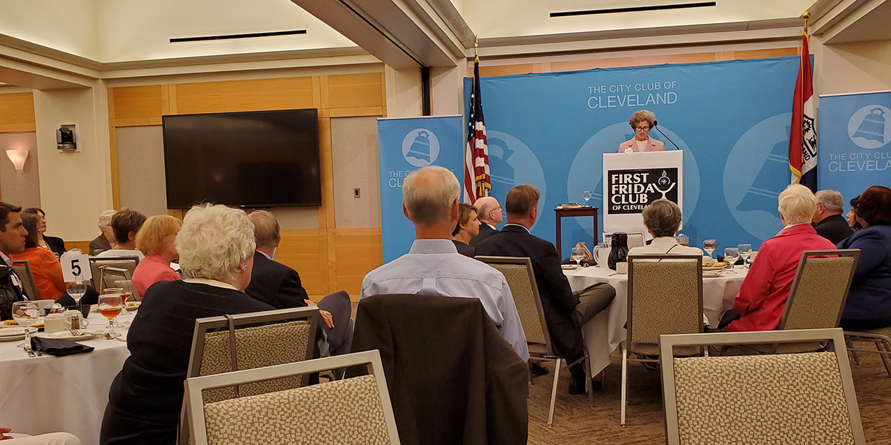 First Friday Club of Cleveland hears about the tragedy and hope of human trafficking