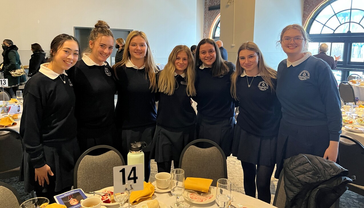 First Friday Club of Cleveland hears updates on diocese from Bishop Malesic