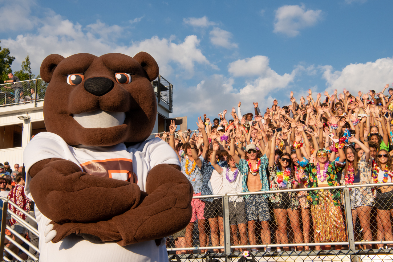 Bruno debuts as Padua Franciscan High School mascot