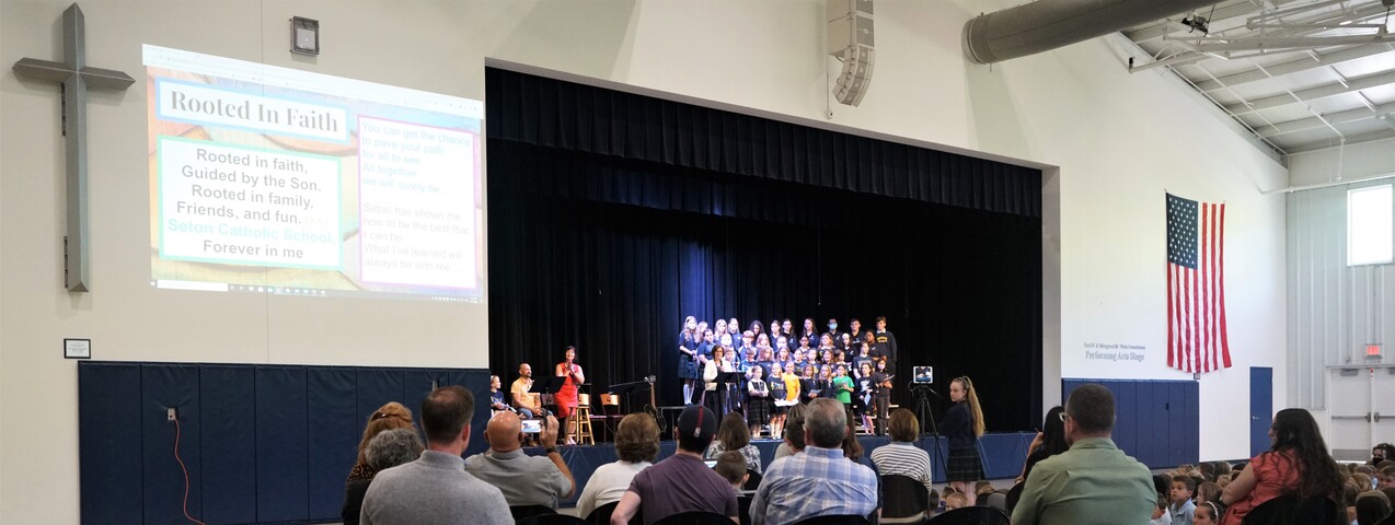 ‘Many Hearts, One Journey’ mural, song revealed at Seton Catholic