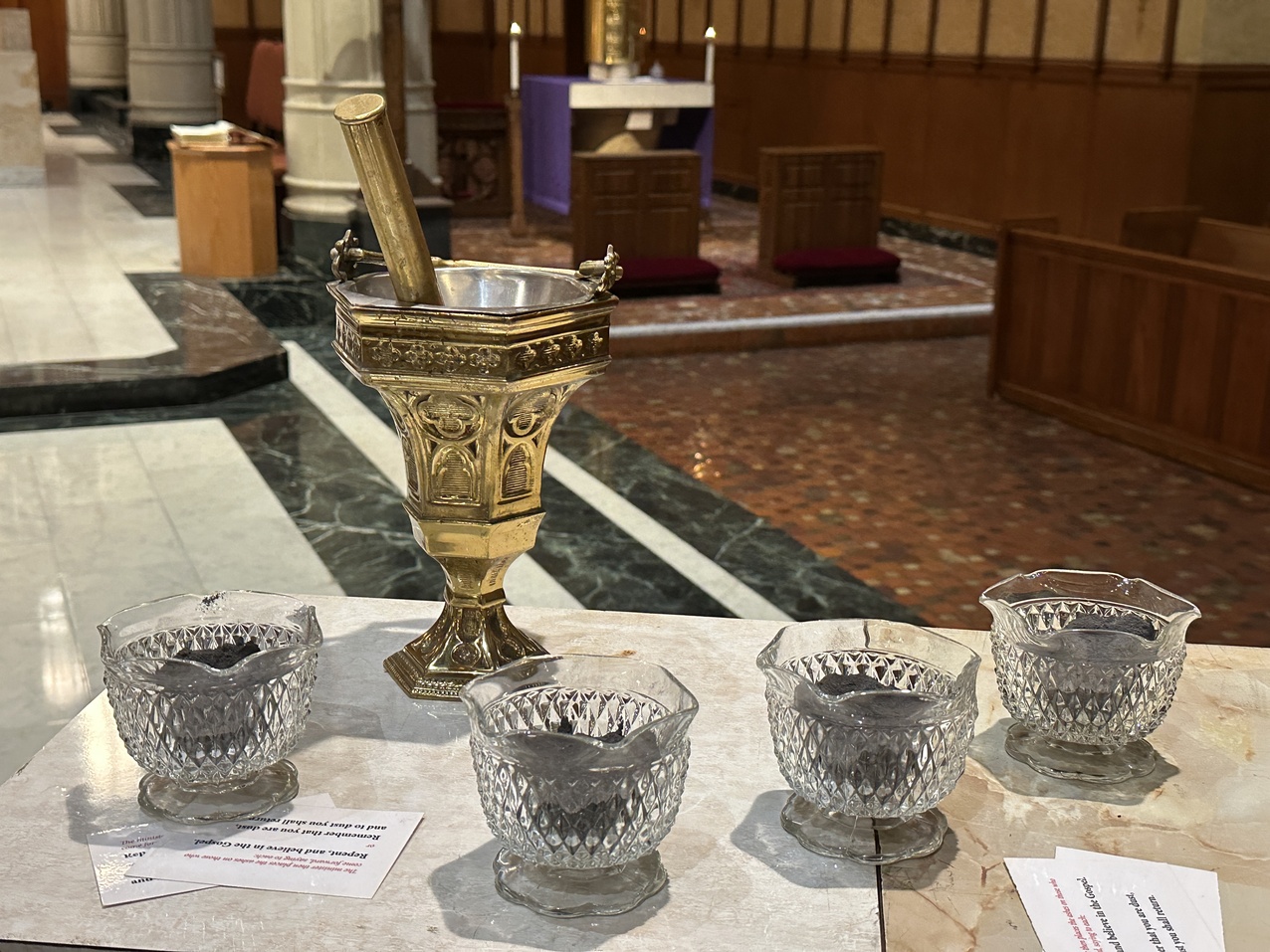 Ash Wednesday begins annual 40-day Lenten journey