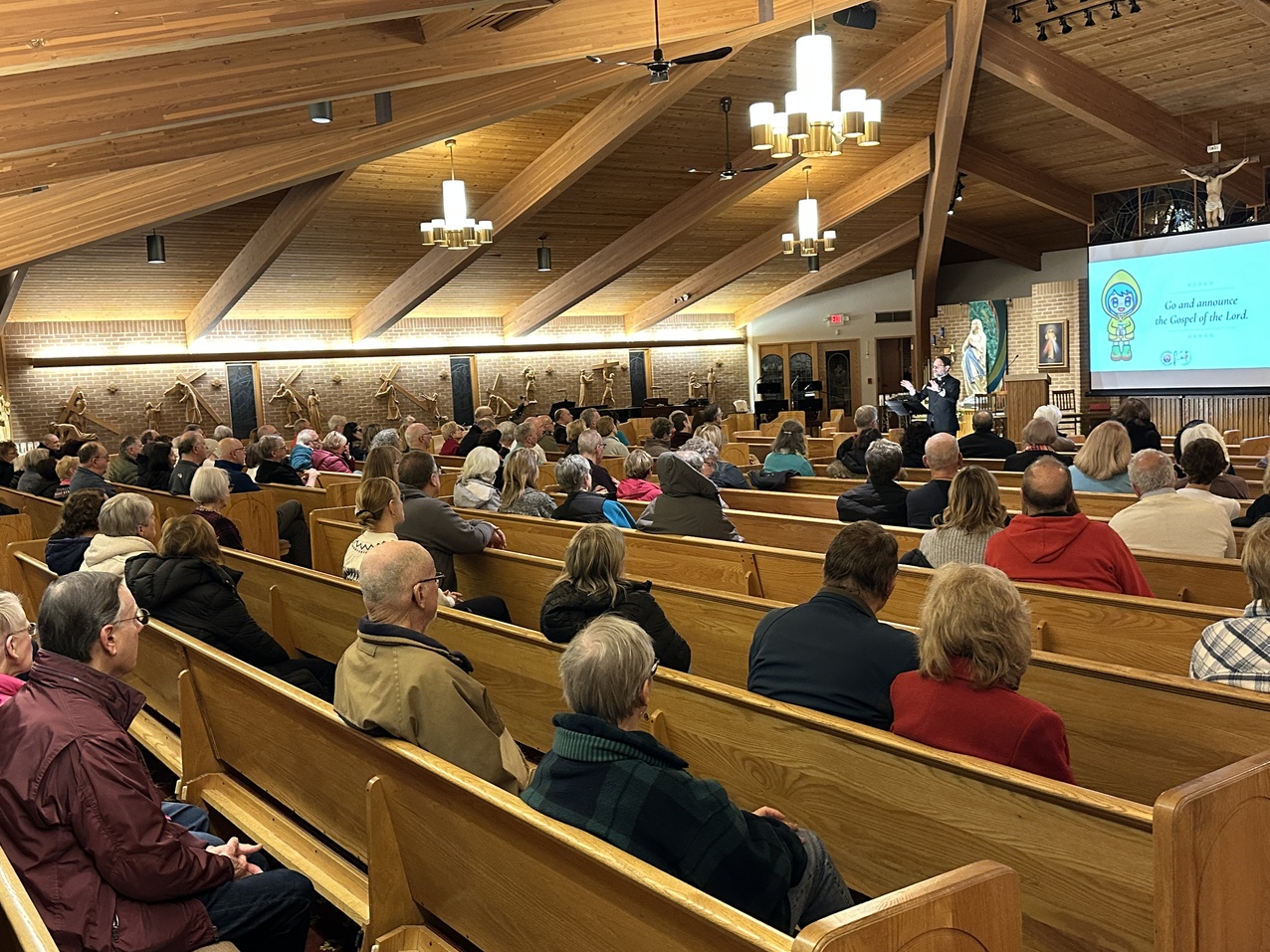 St. Colette Parish hosts first Jubilee Revival evening with Father Ference