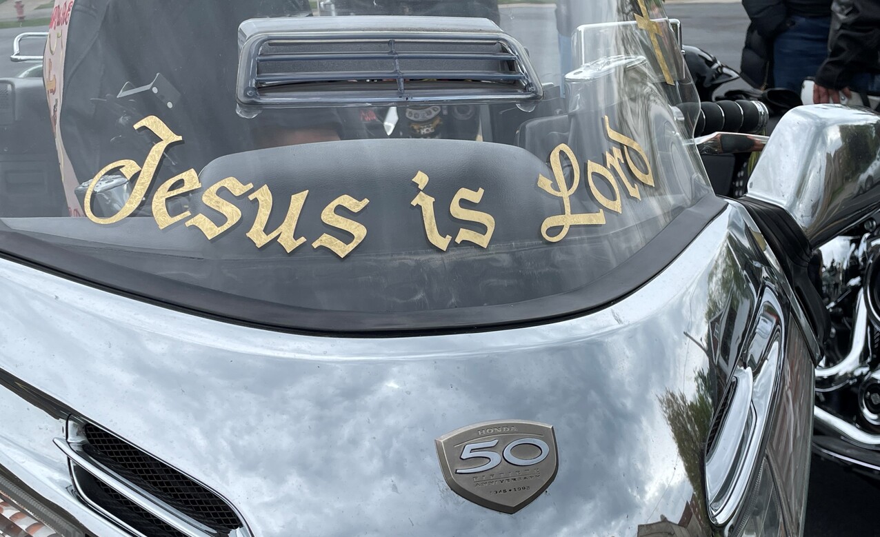 Catholic Cross Bearers Motorcycle Ministry hits the street after blessing of bikes
