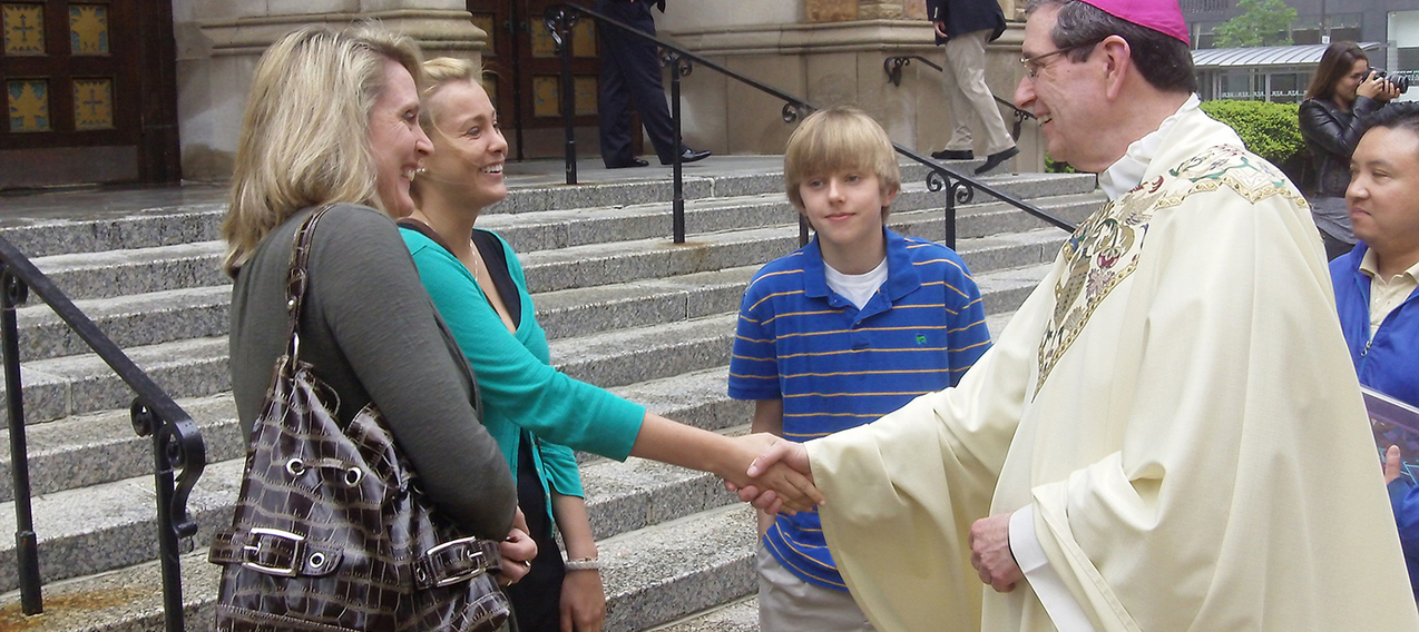 Bishop Lennon is remembered for his dedication to the Catholic Diocese of Cleveland