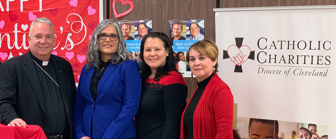 Bishop Perez kicks off the 2019 Catholic Charities Annual Appeal 