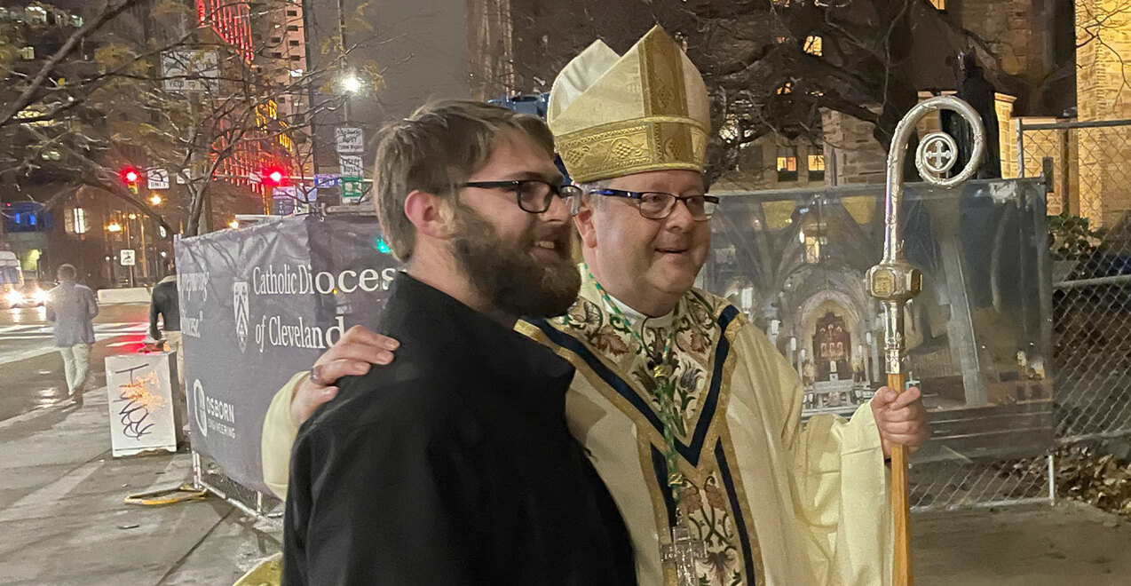 First diocesan young adult Mass focuses on Jesus, redeemer and king