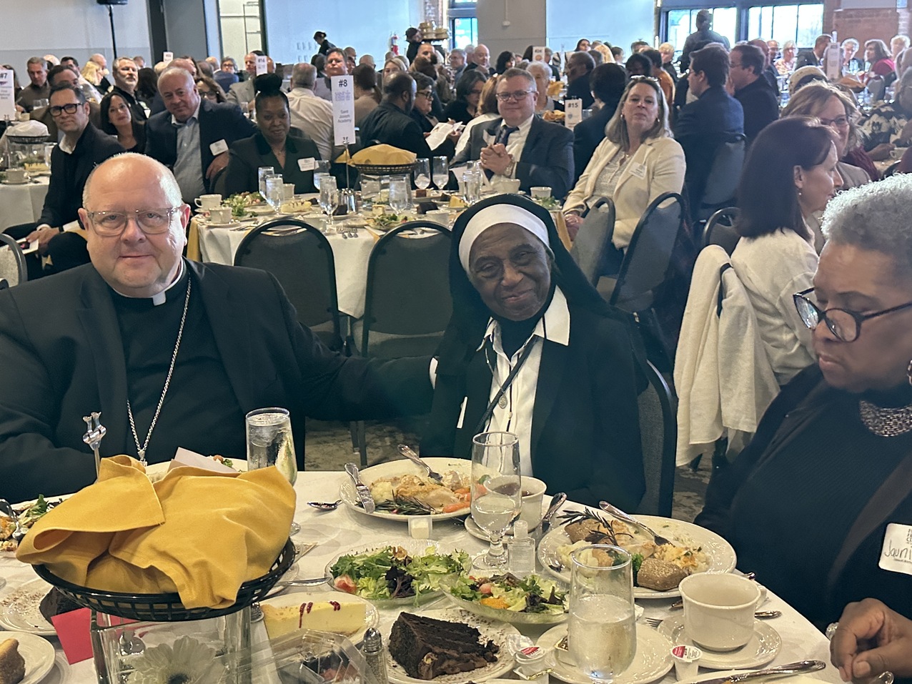 Overflow crowd hears bishop’s State of the Diocese; Sr. Juanita Shealey is honored