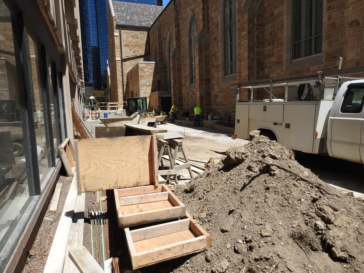 Exterior work at cathedral nears conclusion
