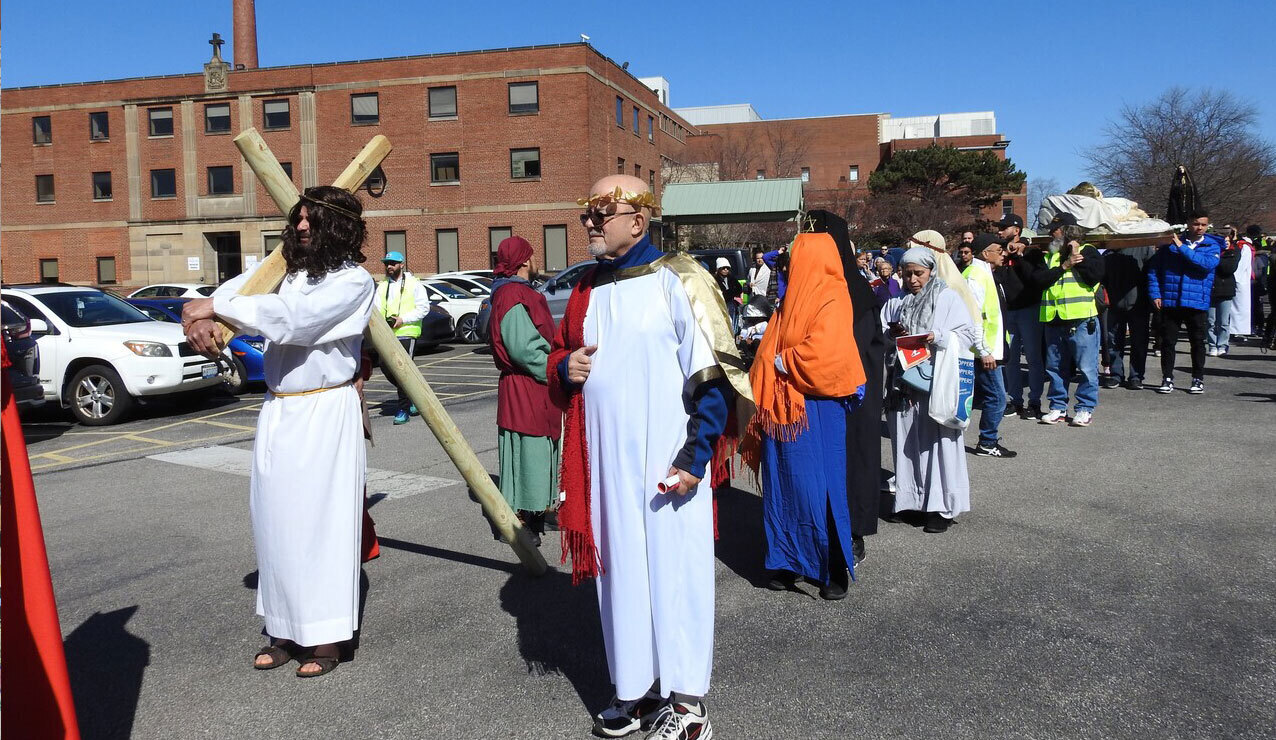 Annual Good Friday procession begins at St. Michael the Archangel Church