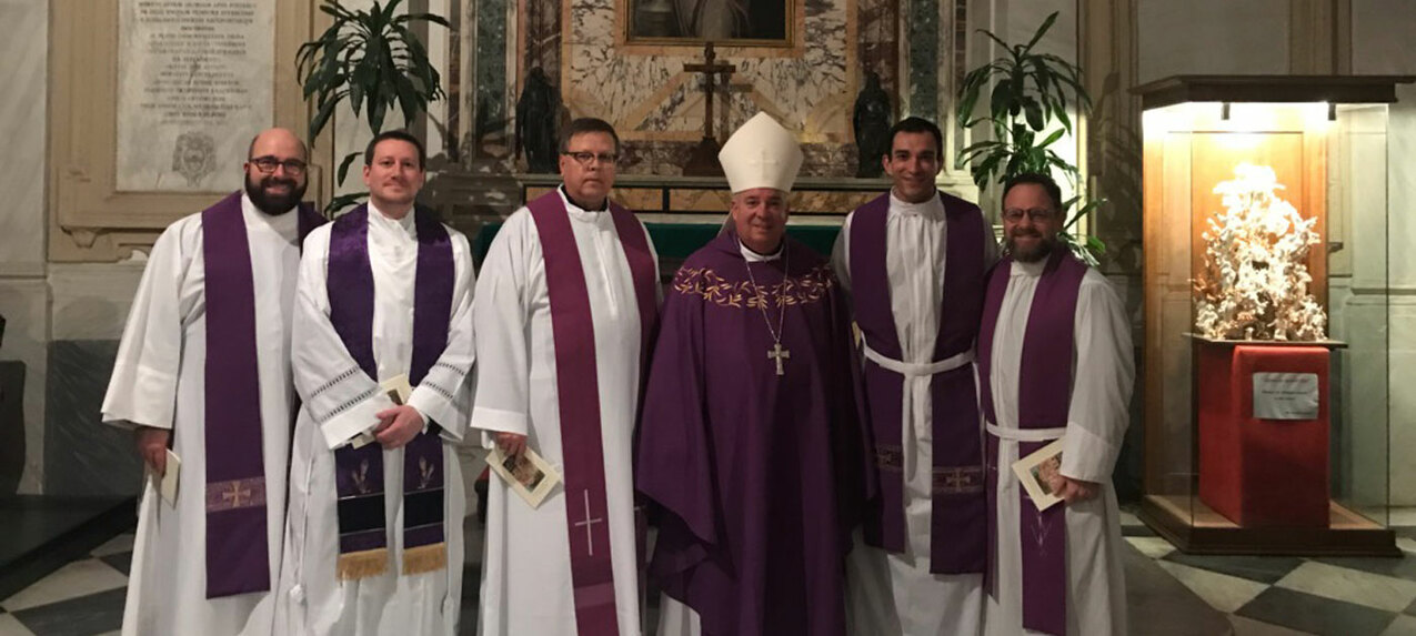 Bishop Perez sends greetings from the Holy Father to faithful of the diocese