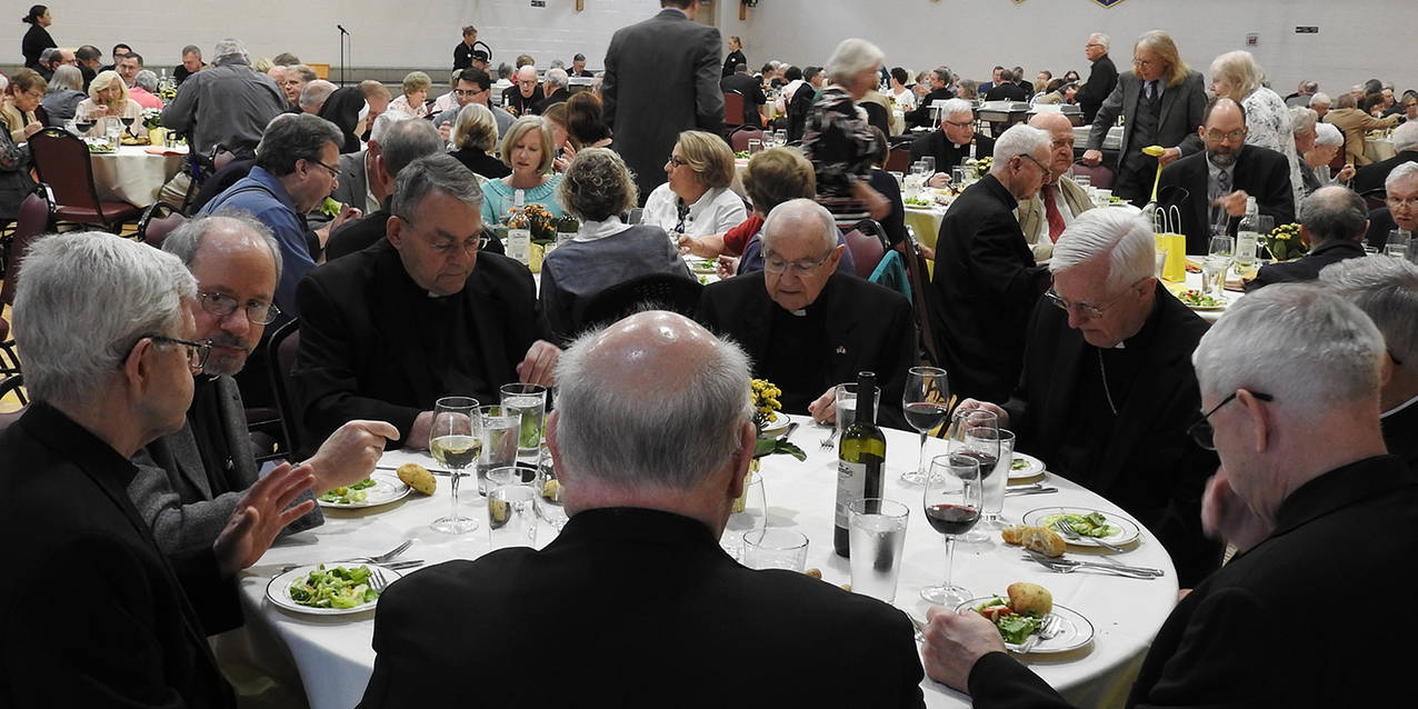 Diocesan priests celebrate anniversaries of ordination 
