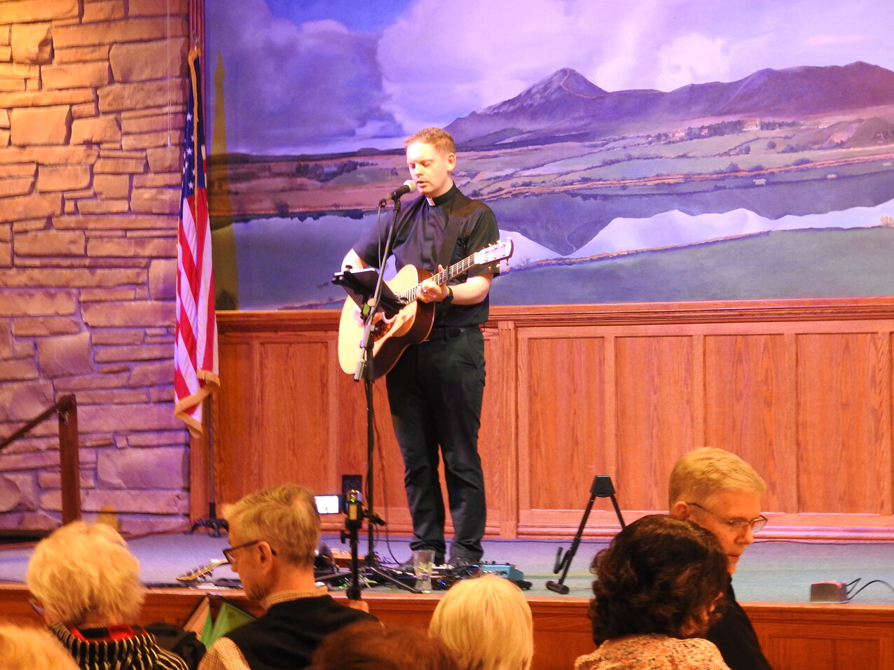 Theology on the Rocks West gets musical introduction to former punk rocker now a priest