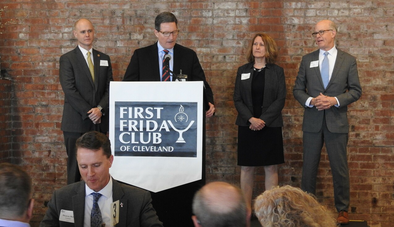 First Friday Club of Cleveland hears updates on diocese from Bishop Malesic