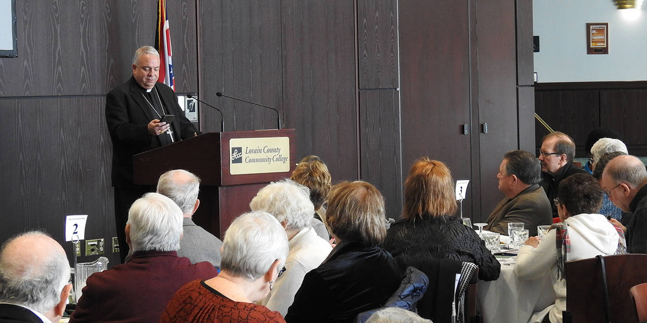 'Culture of encounter’ is bishop's topic at First Friday Forum of Lorain County
