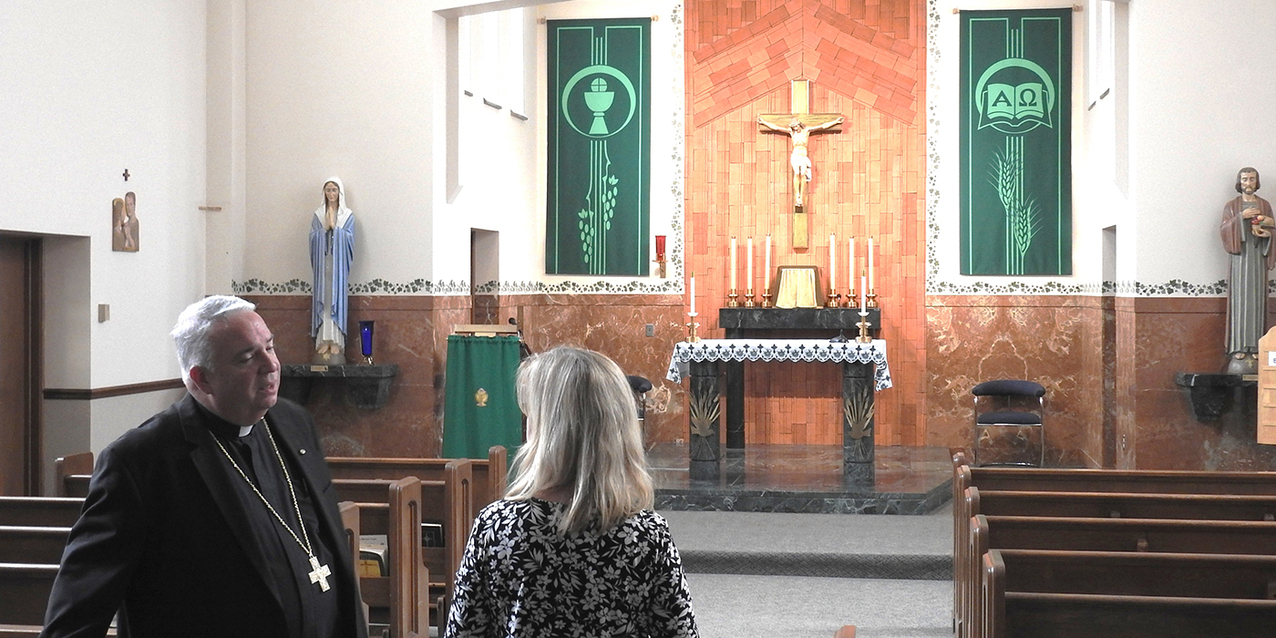 Holy Family Health Care & Hospice mission is shared with bishop 