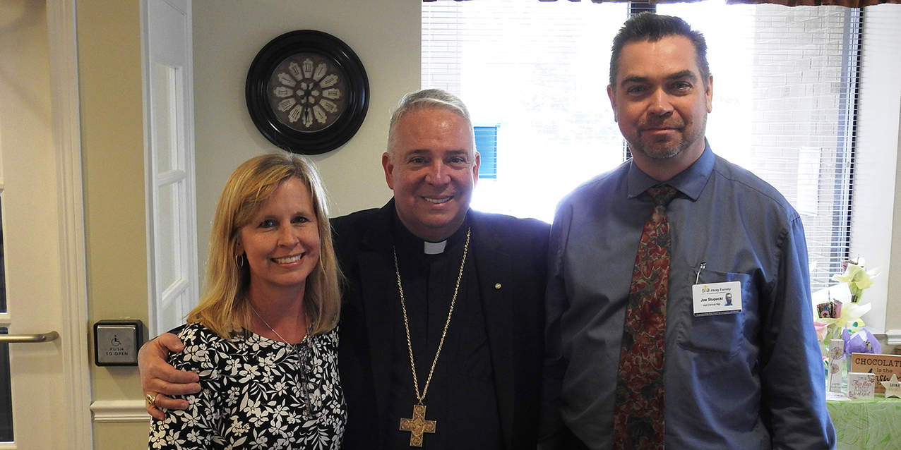 Holy Family Health Care & Hospice mission is shared with bishop 