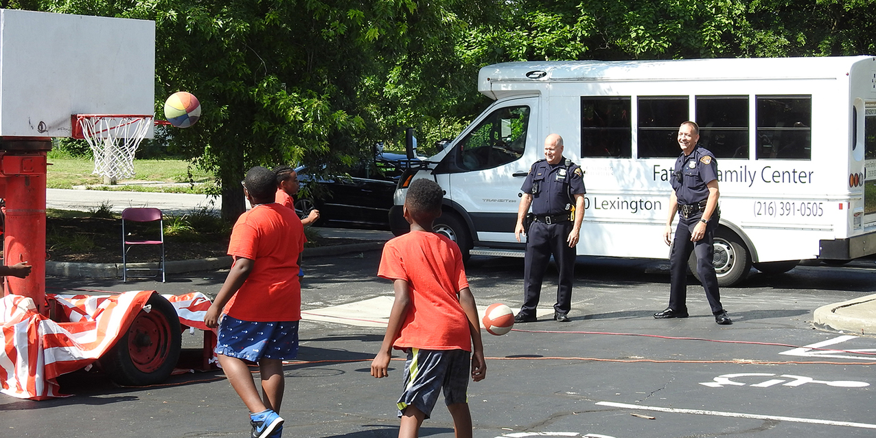 Fatima summer campers enjoy technology session at daylong carnival