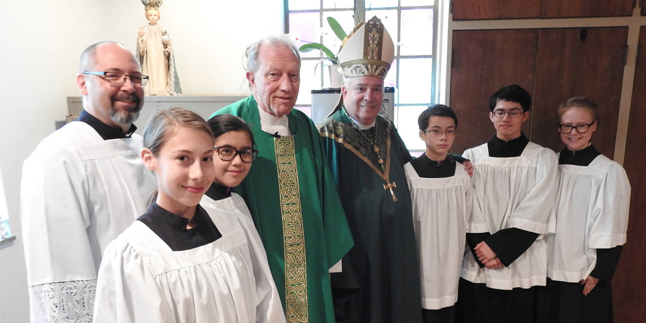 St. Patrick West Park Parish gets a visit from Bishop Perez