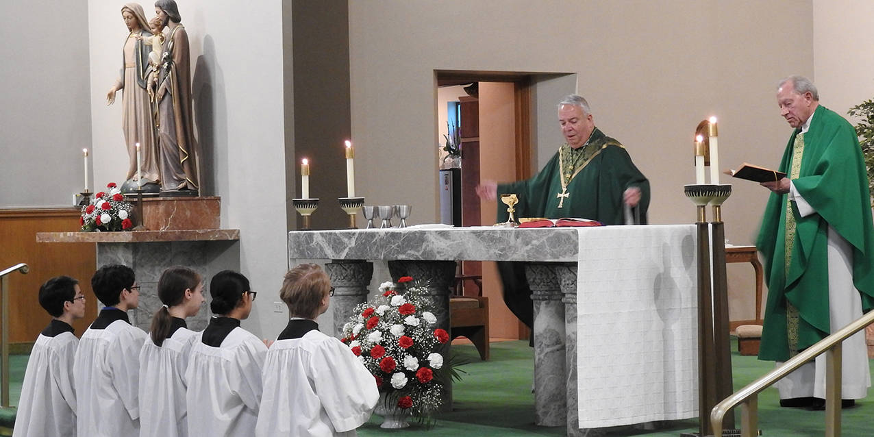 St. Patrick West Park Parish gets a visit from Bishop Perez