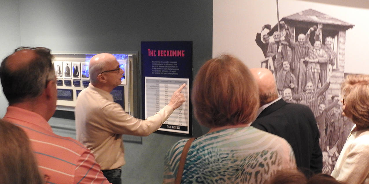 St. John the Evangelist Leadership Guild hears from Bishop Pilla, tours Maltz Museum
