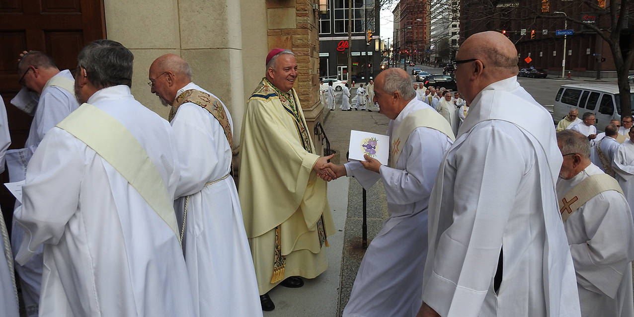 Chrism Mass leads into Holy Week liturgies