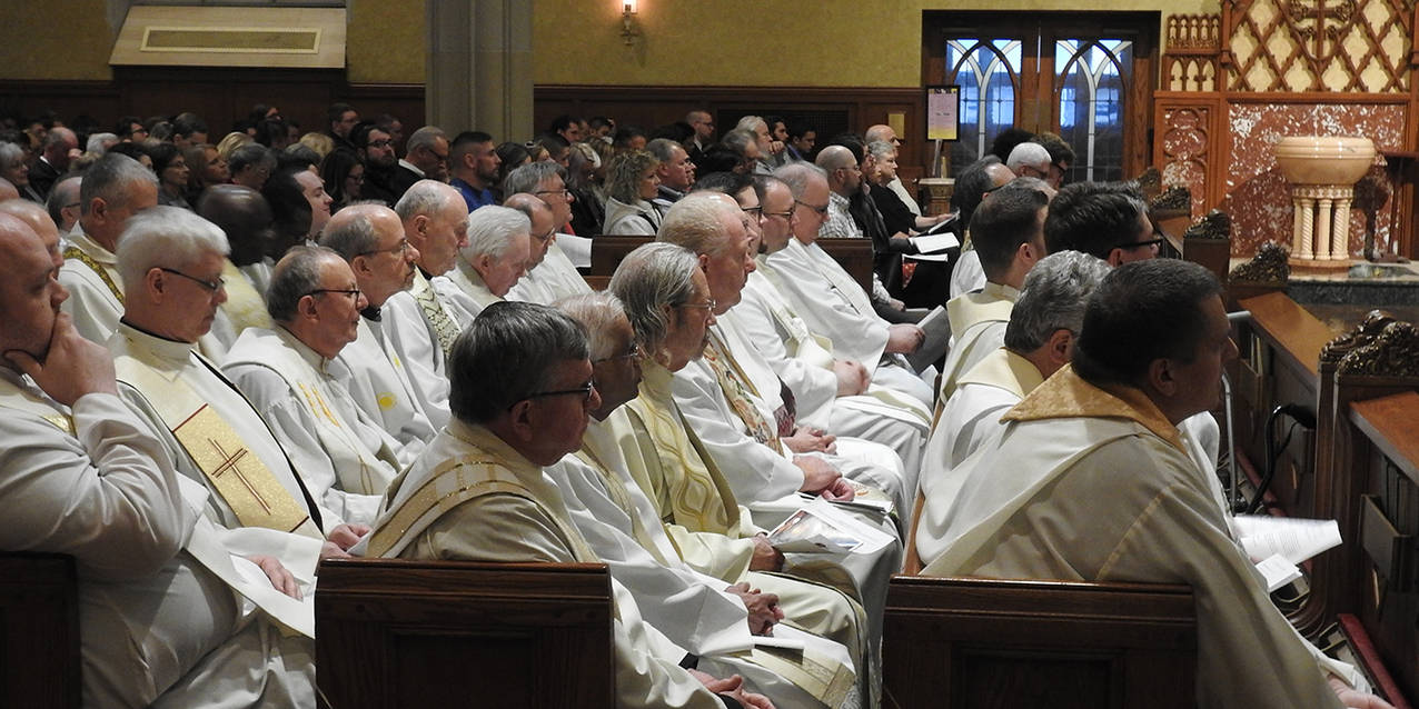 Chrism Mass leads into Holy Week liturgies