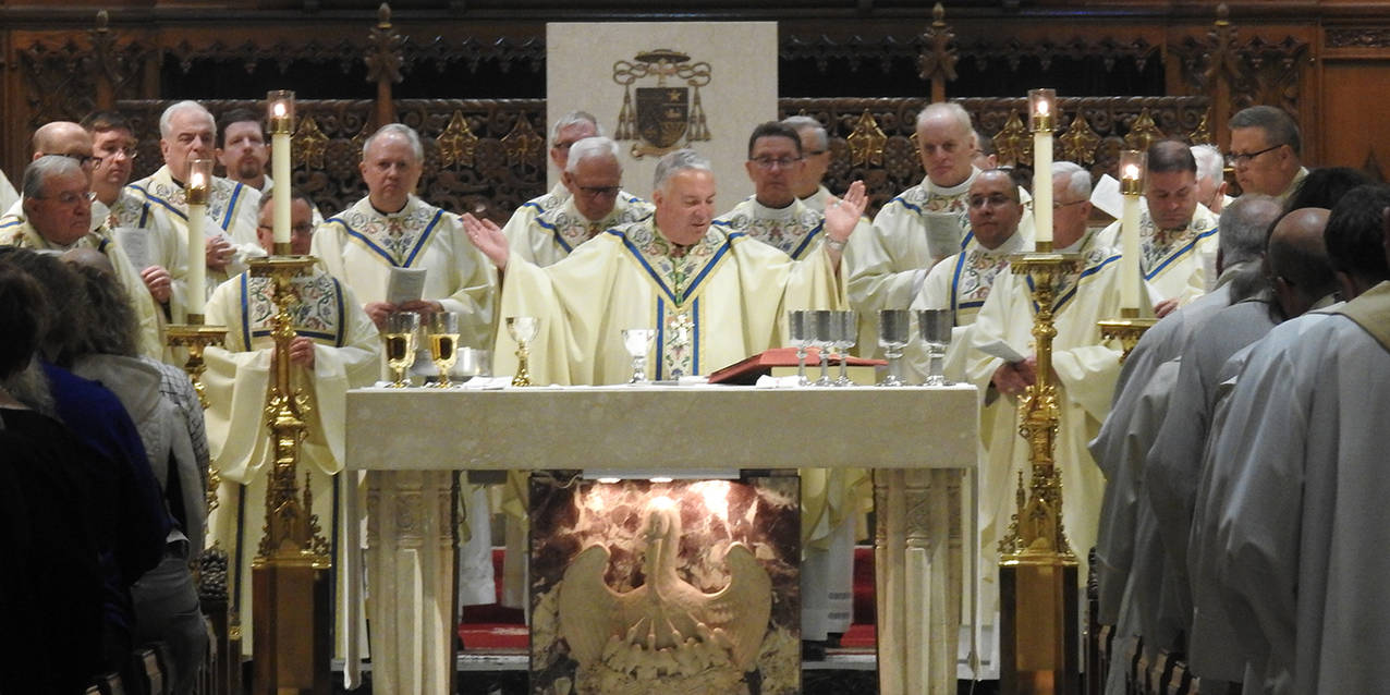 Chrism Mass leads into Holy Week liturgies
