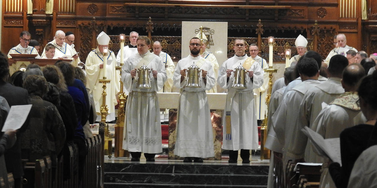 Chrism Mass leads into Holy Week liturgies