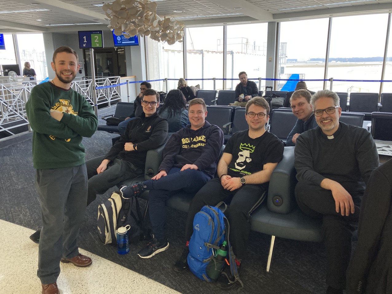 Day 1: Saint Mary Seminary Rome trip begins