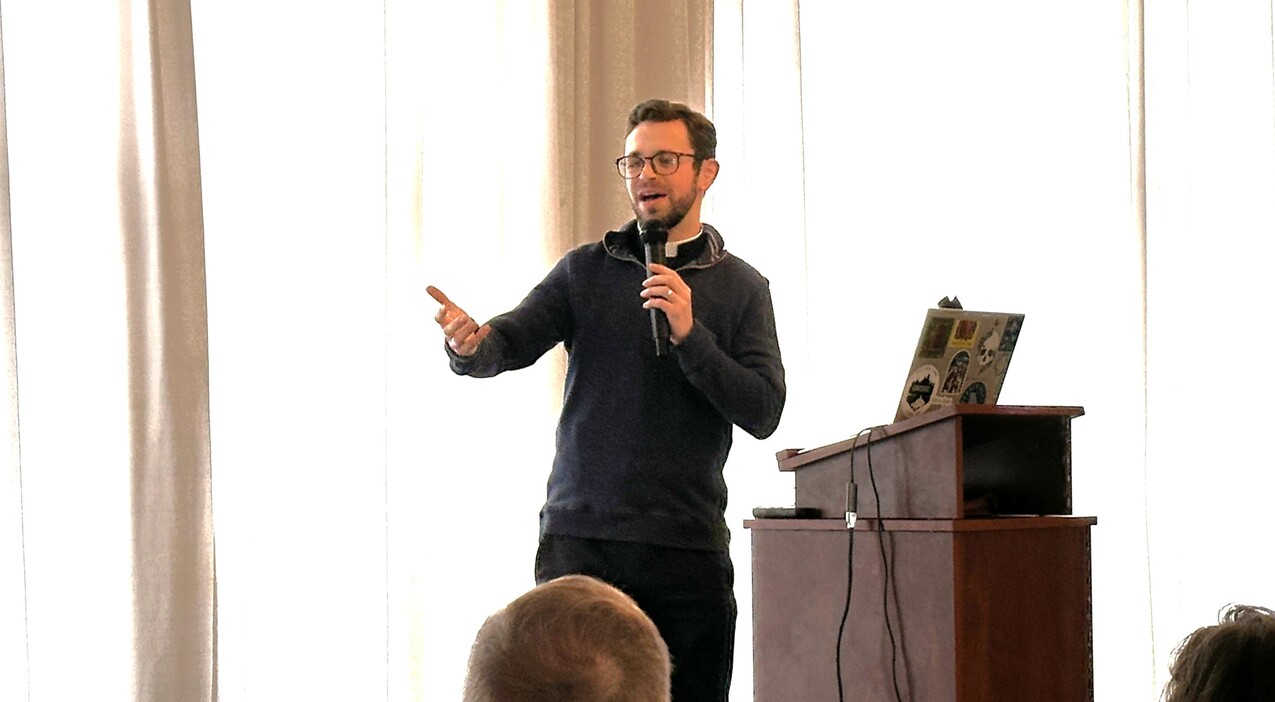 Newly ordained priest reflects on beginning of his ministry for First Friday Club of Greater Akron