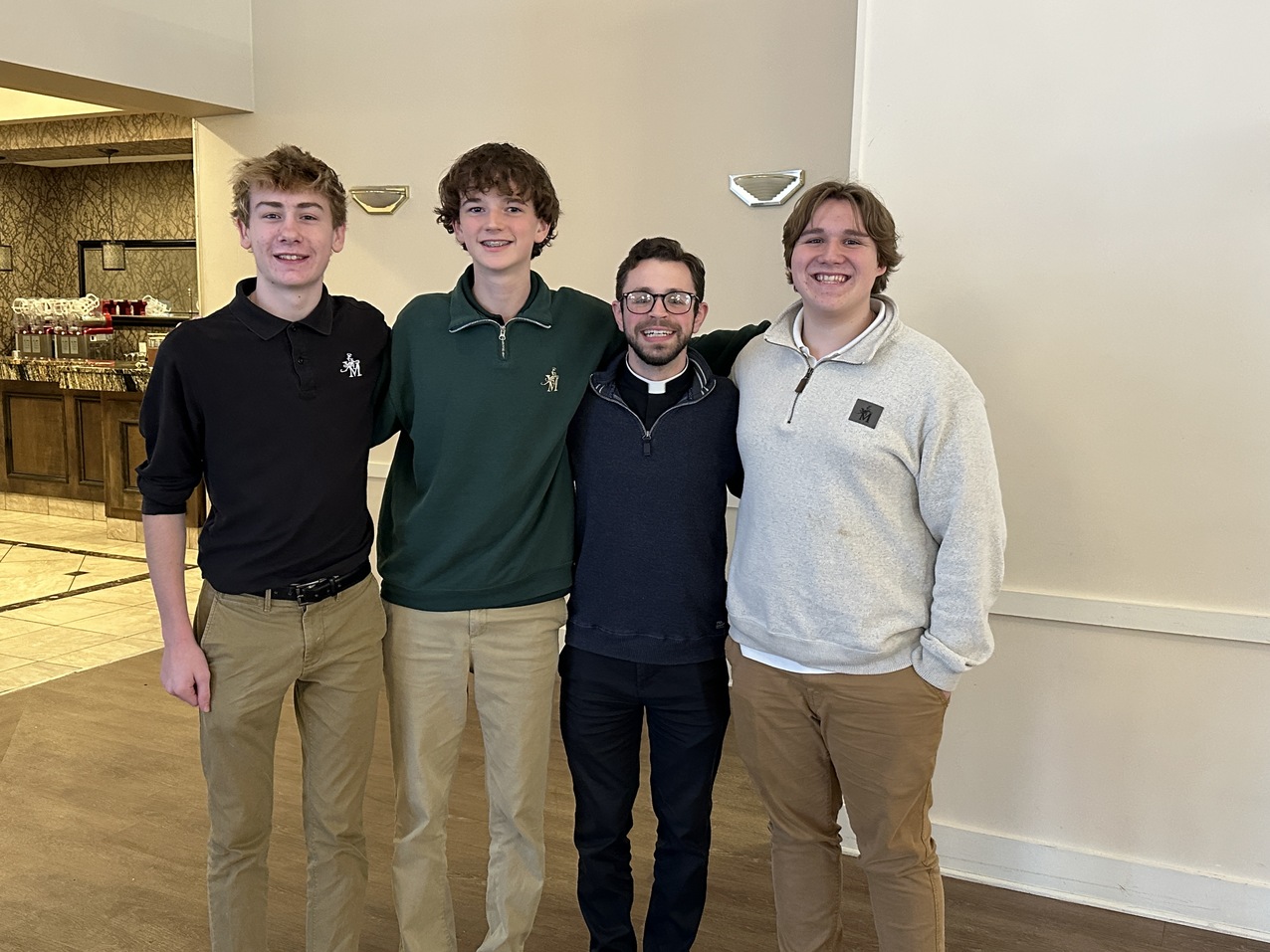 Newly ordained priest reflects on beginning of his ministry for First Friday Club of Greater Akron