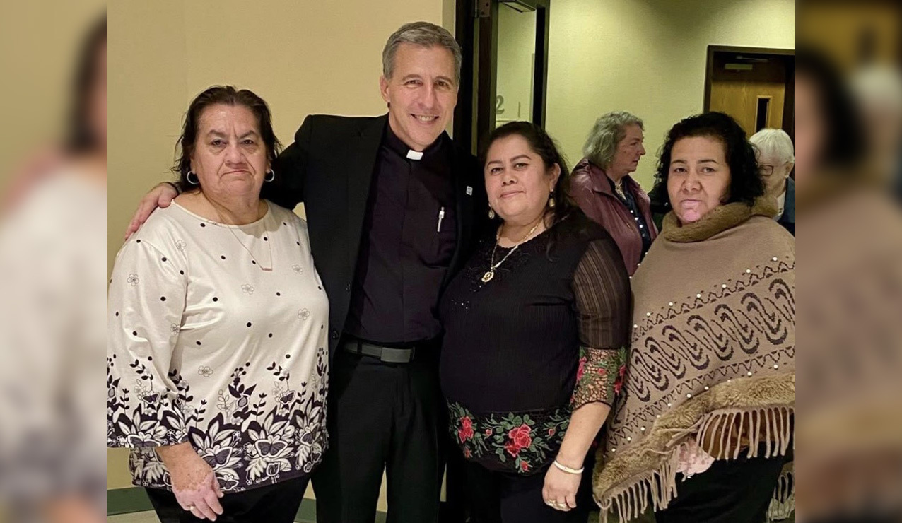 Bishop Malesic installs Father Thaden as St. Martin of Tours, Valley City pastor