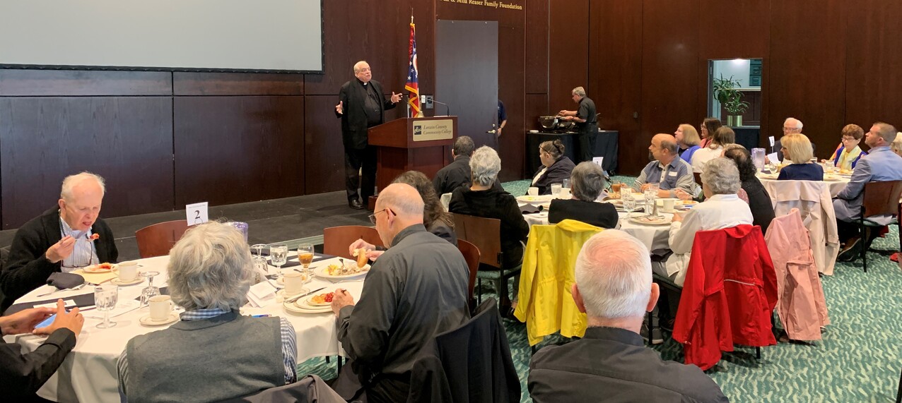 First Friday Forum of Lorain County learns about saints among us