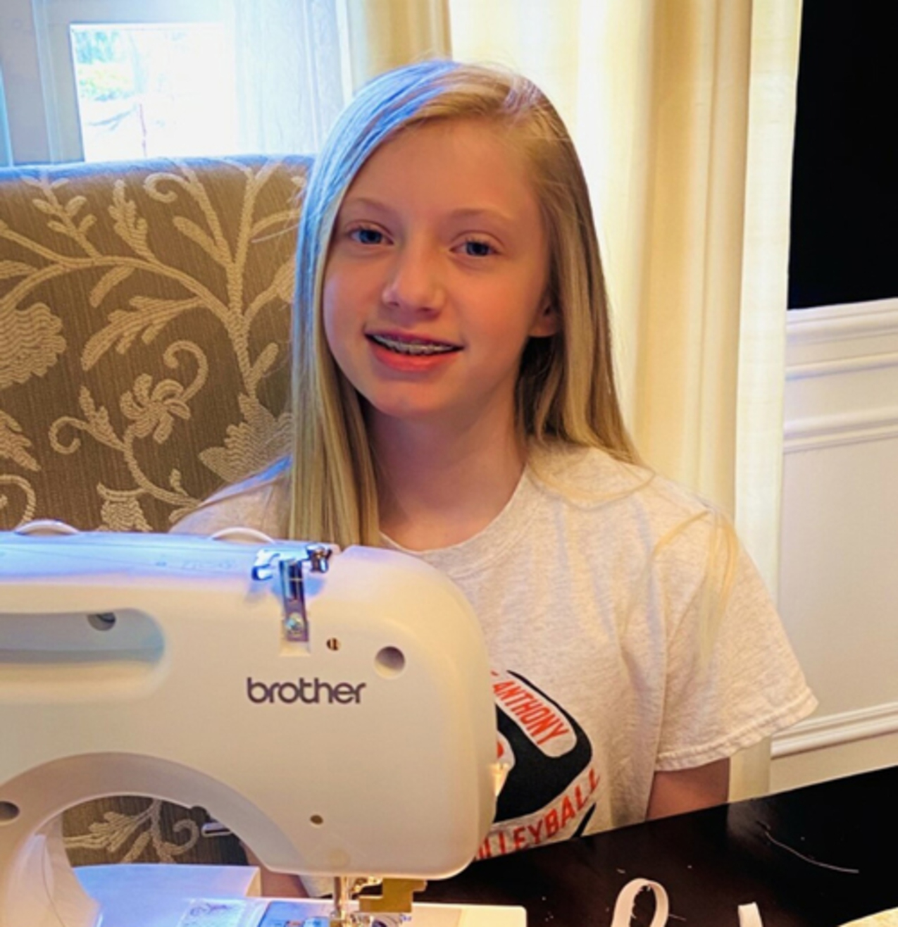 SS. Joseph and John students make masks during virtual sewing club to help prevent spread of COVID-19