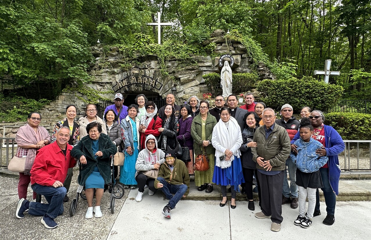 Asian Catholic community celebrates Family Day with prayer, procession, food and flowers