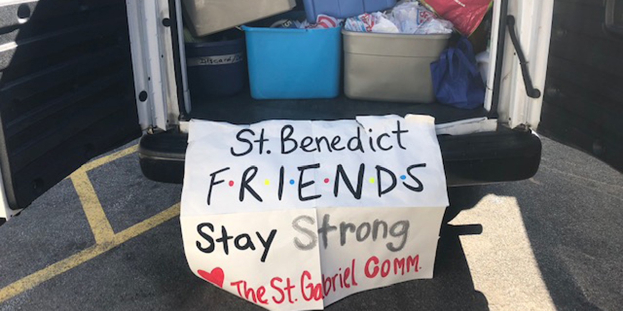 Schools across the diocese collect food, essential items to aid struggling families during health crisis 