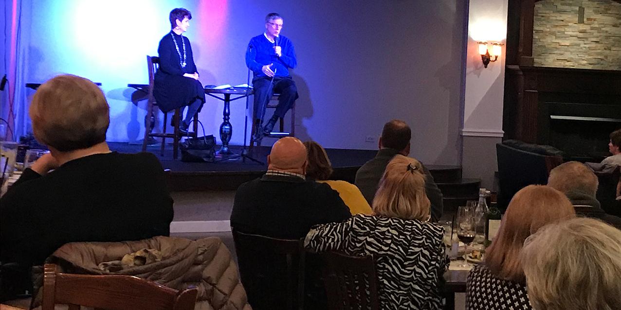 Boomers share their love, remarriage story with Theology on the Rocks audience