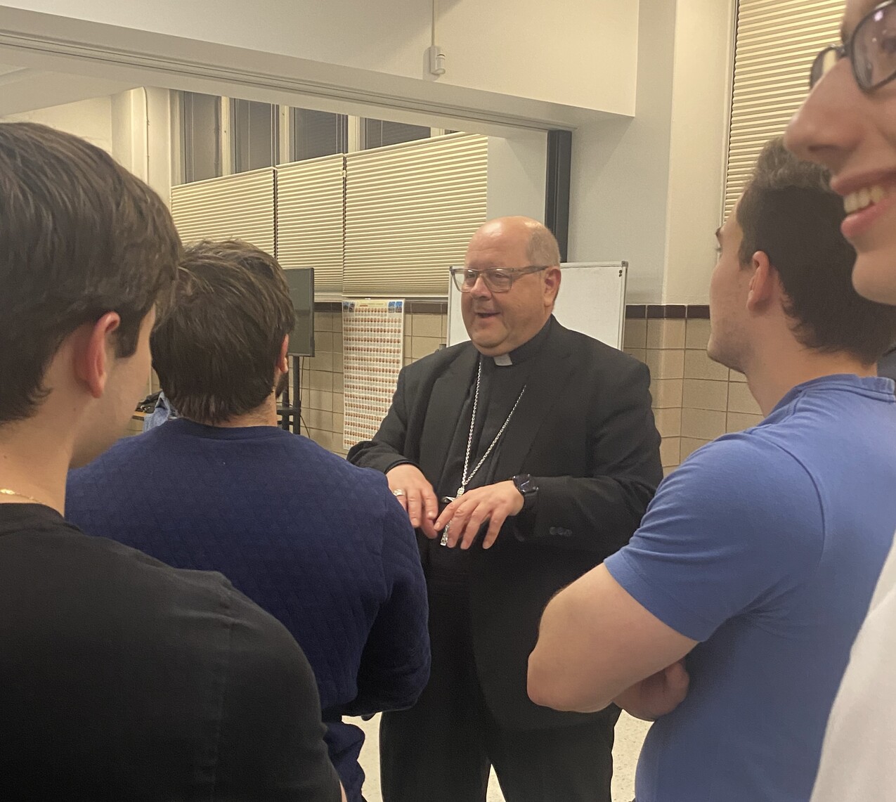 Case Catholic Newman Night welcomes Bishop Malesic