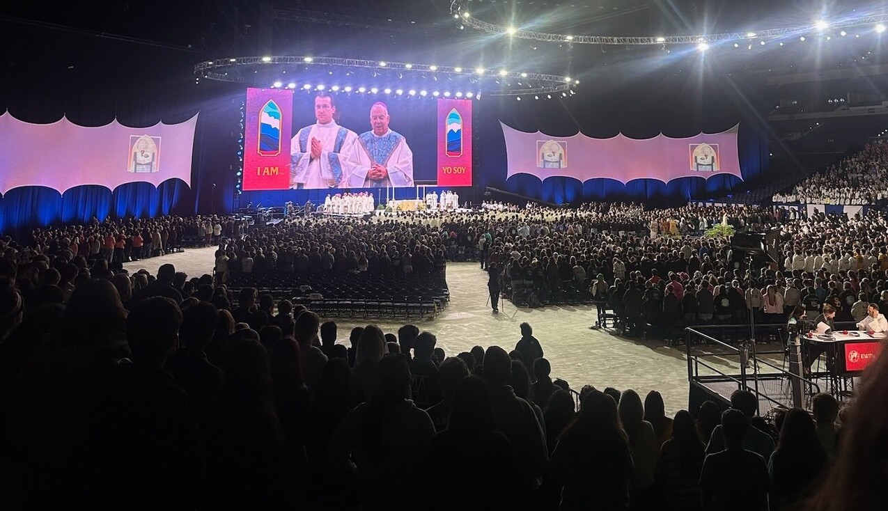 Diocesan teens share thoughts after returning from national youth conference