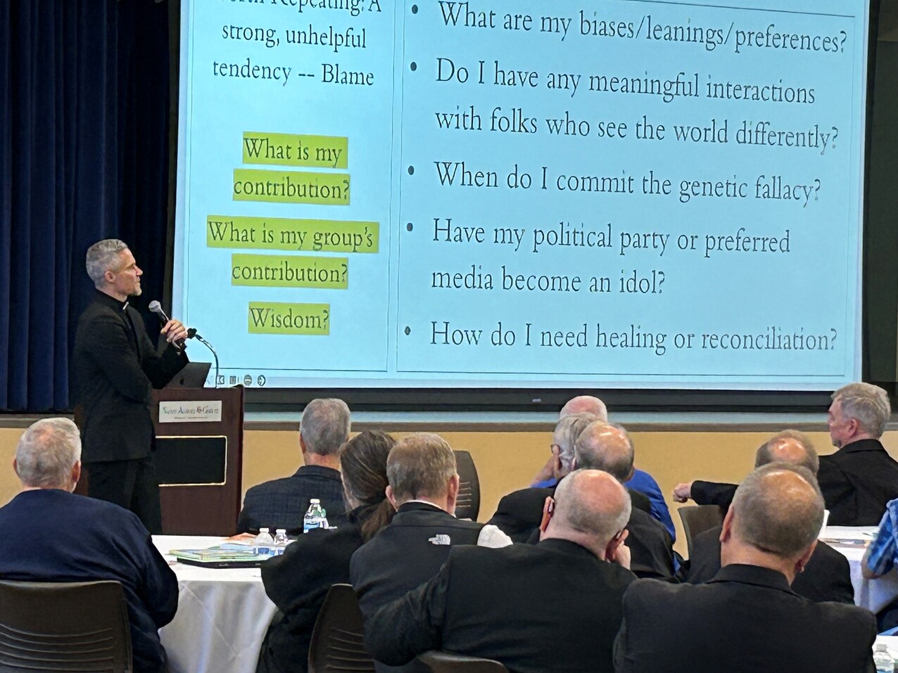 Priests from diocese gather at St. Albert the Great for annual convocation