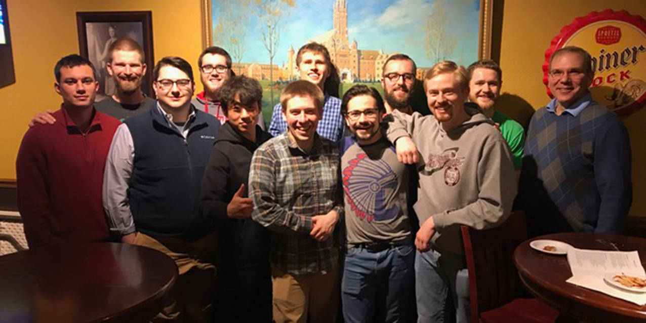 Cleveland diocesan seminaries compete in inter-seminary basketball tournament