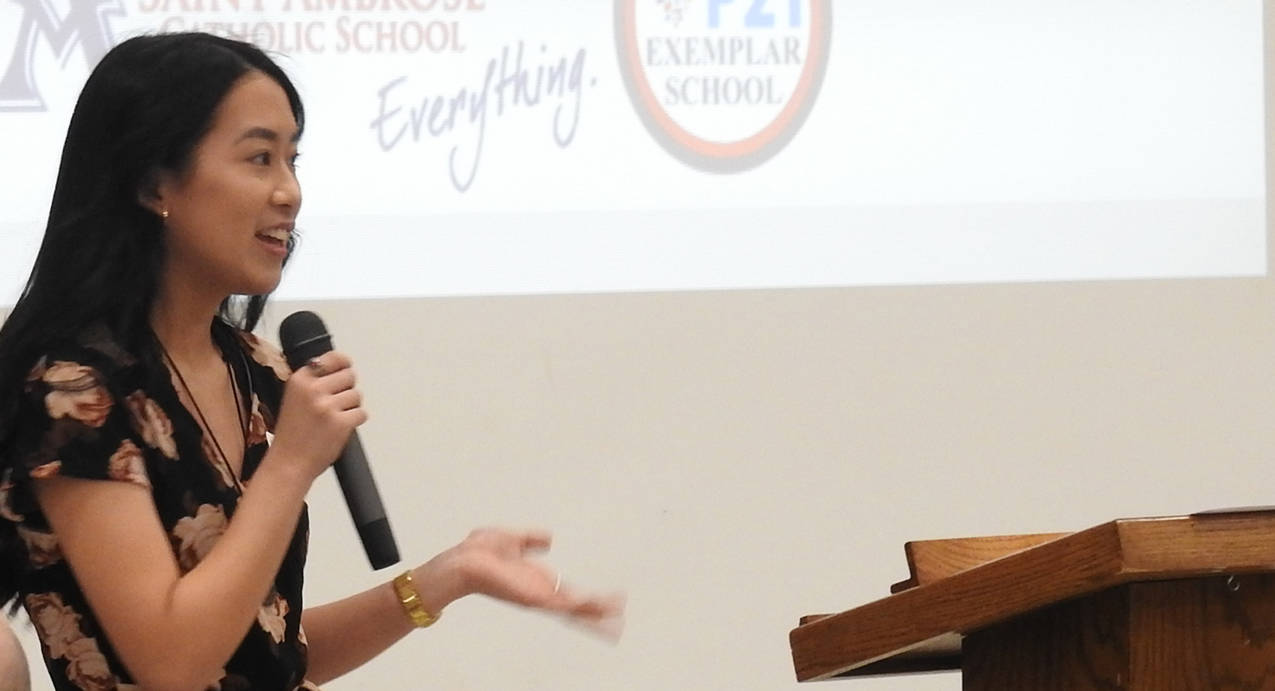 St. Ambrose School hosts Community Appreciation Breakfast during Catholic Schools Week