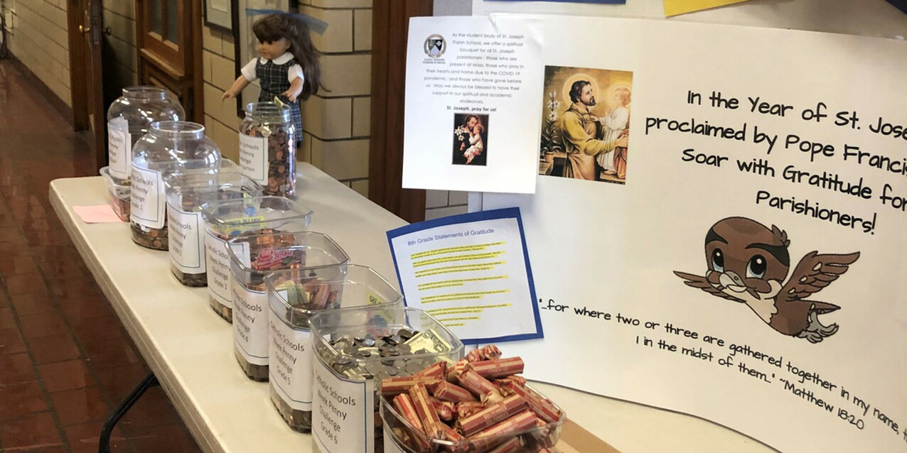 St. Joseph School Penny War fundraiser benefits local adoption nonprofit