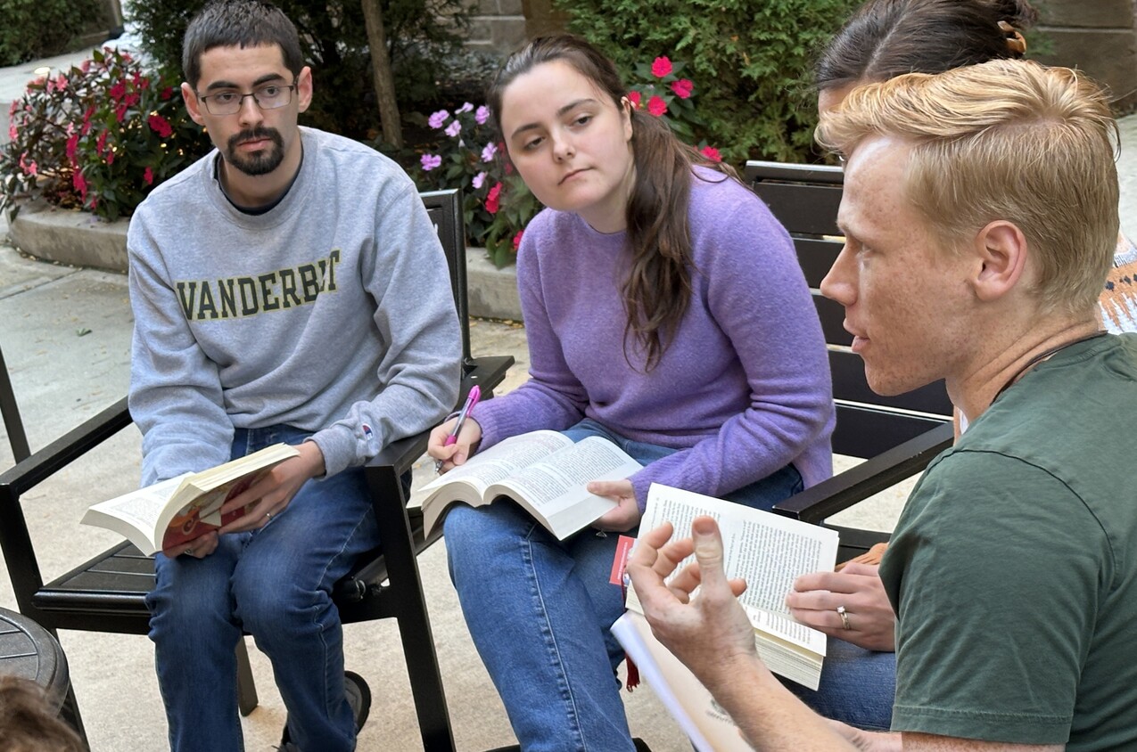 Young adult book study focuses on ‘Confessions of St. Augustine’