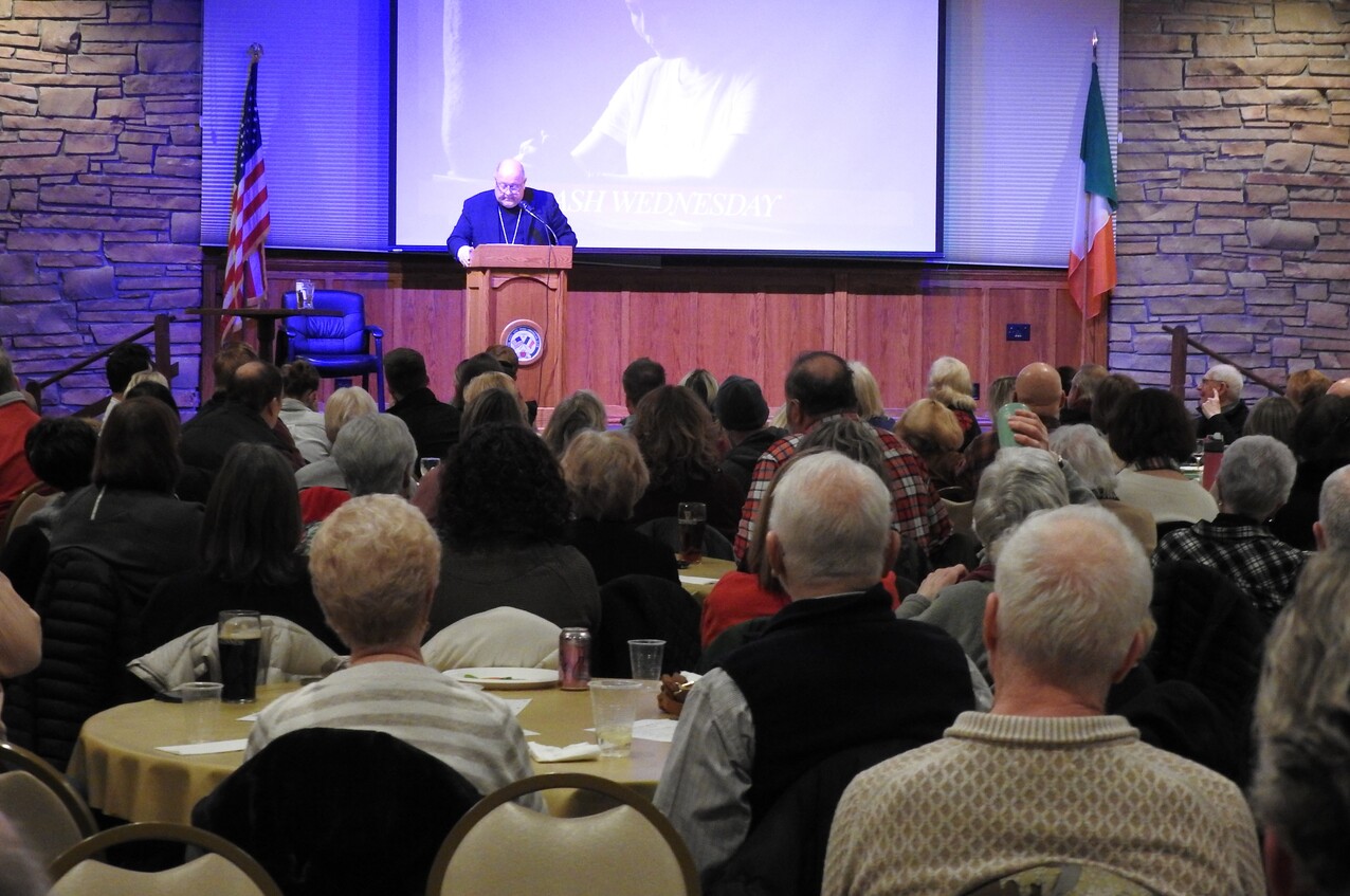 Theology on the Rocks West group hears Lenten reflection from bishop