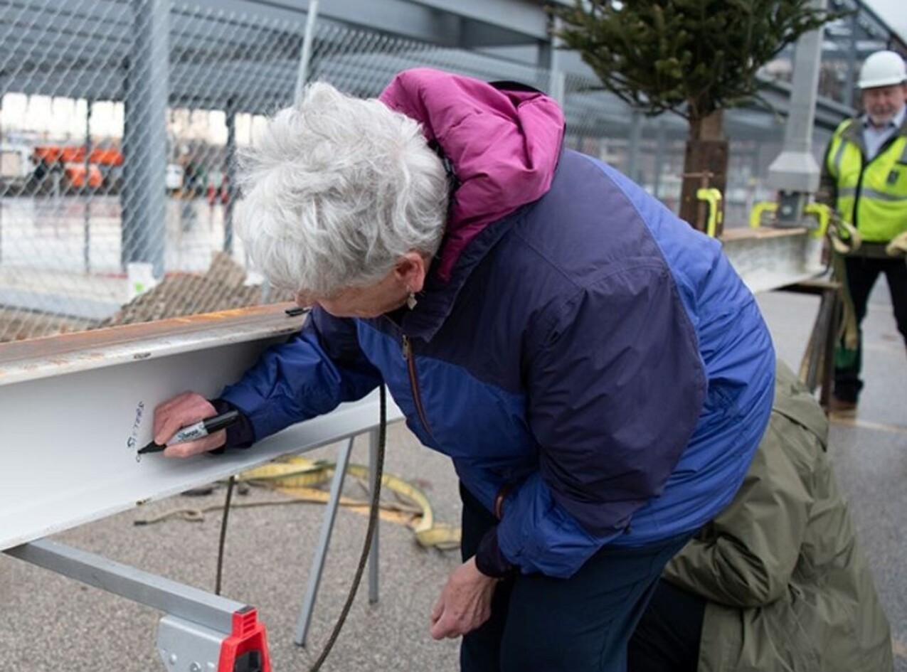 Women Religious Archives Collaboration celebrates building’s topping-out