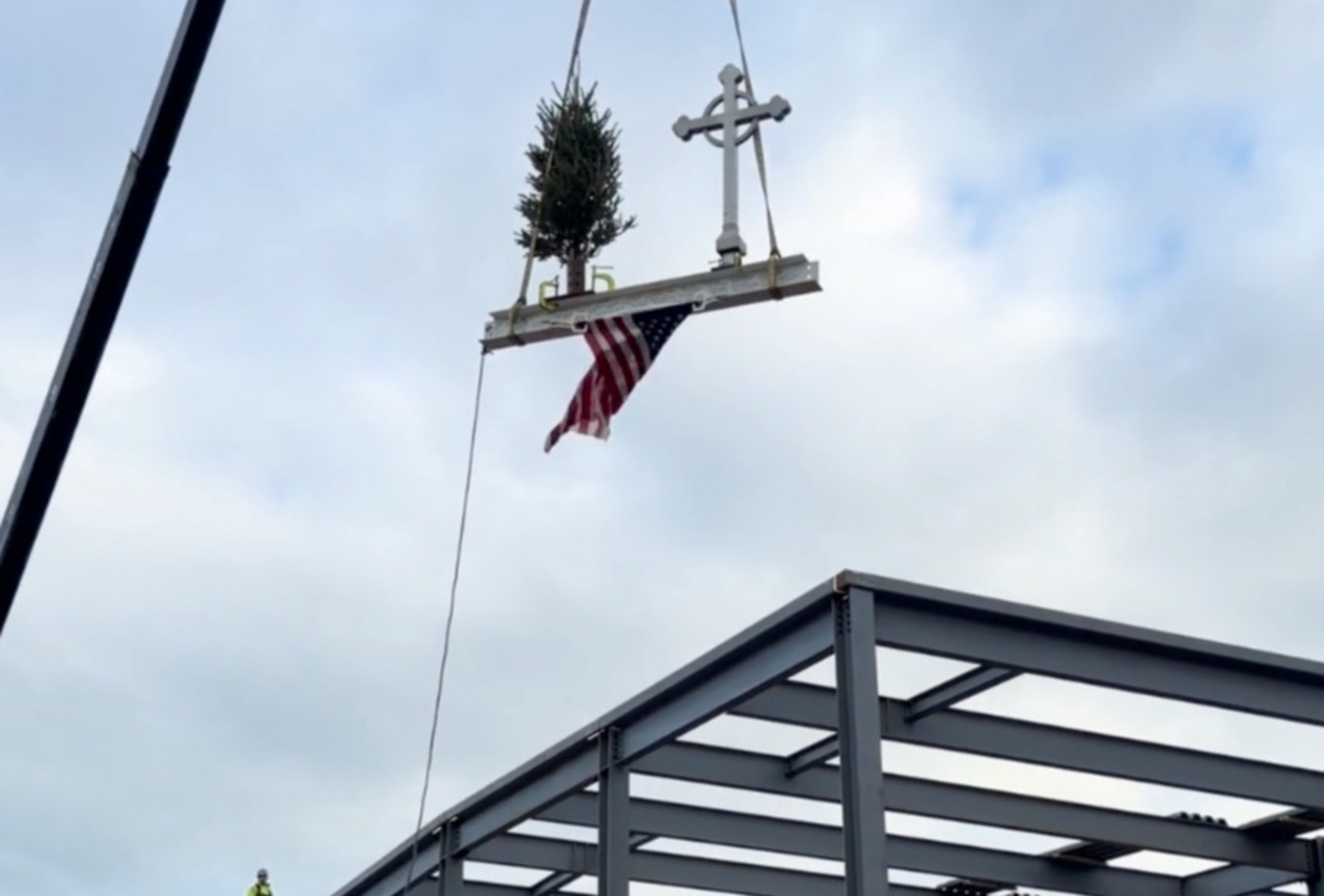 Women Religious Archives Collaboration celebrates building’s topping-out